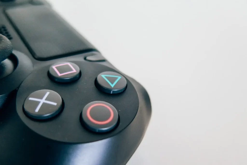 PS4 remote controller.