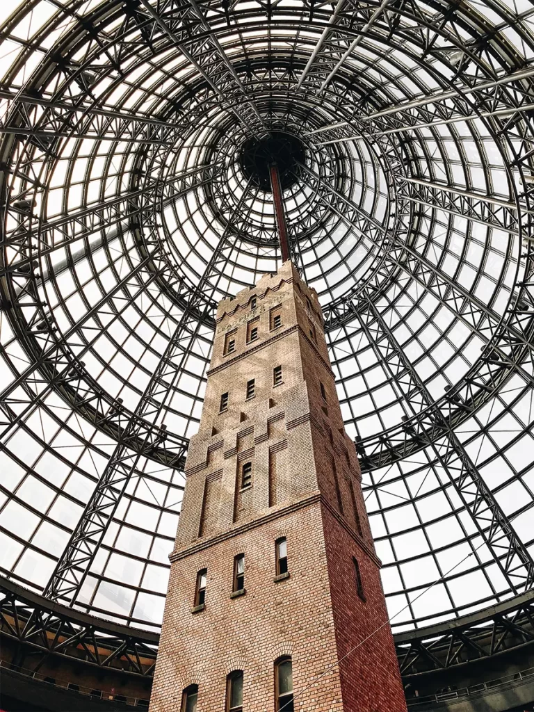 Shot Tower at Melbourne Central.