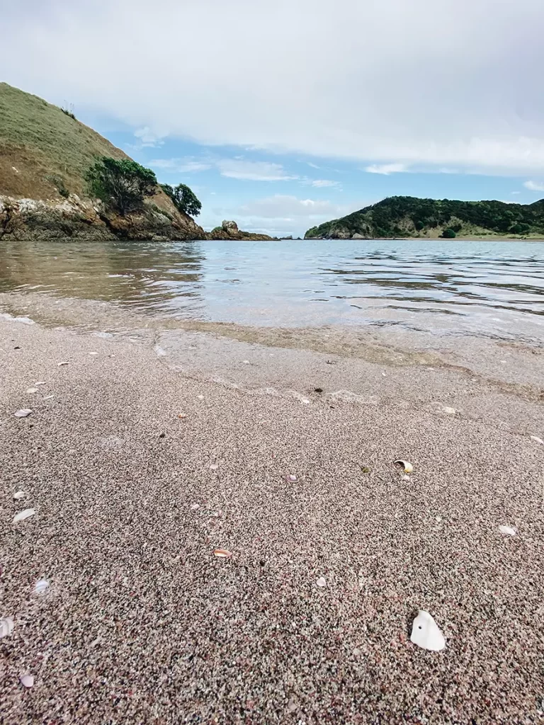 Beach at Bay of Islands.