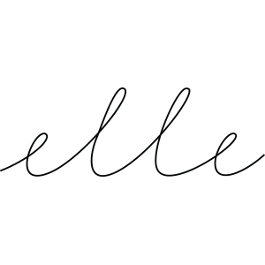 Elle McFadzean logo in a square format