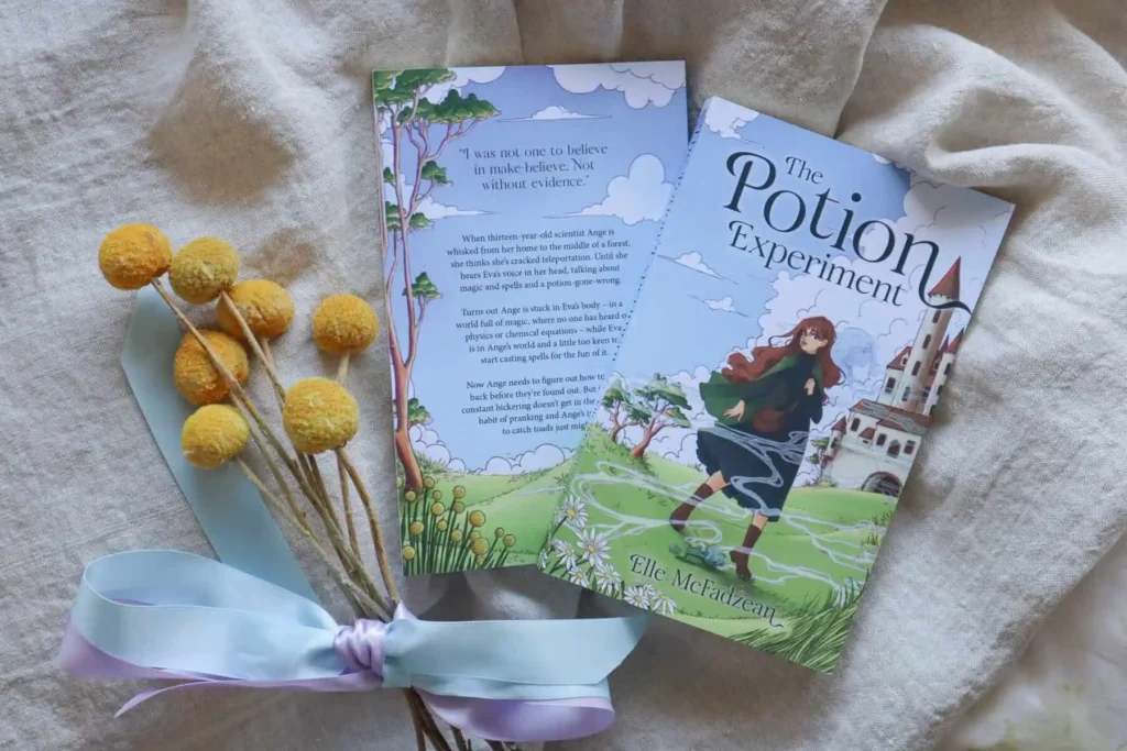 Elle McFadzean's The Potion Experiment awarded in Wishing Shelf Book Awards.
