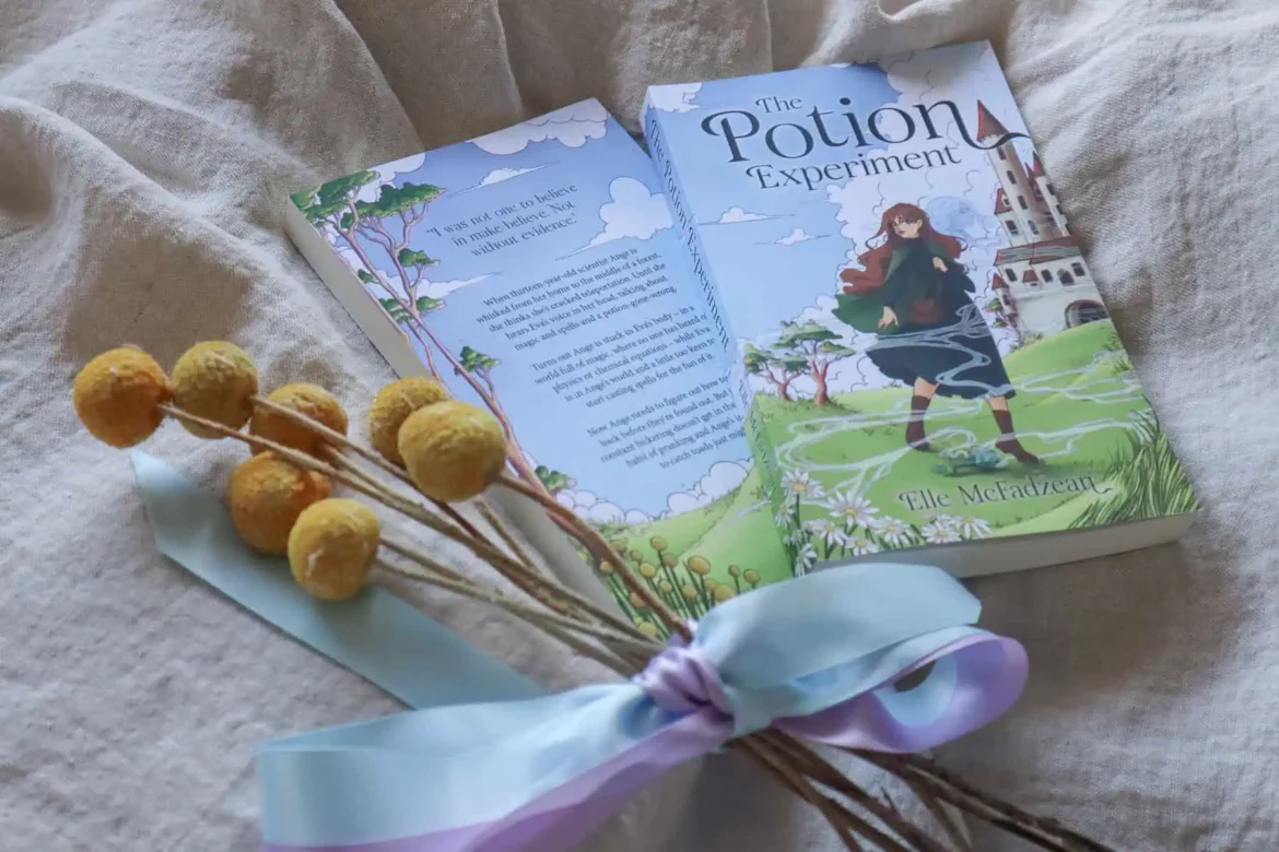 Elle McFadzean's The Potion Experiment awarded in Wishing Shelf Book Awards.